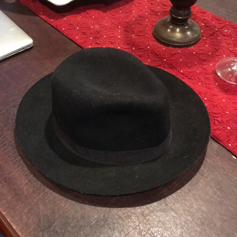Black Fedora Hat